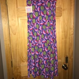 Lularoe maxi skirt size medium